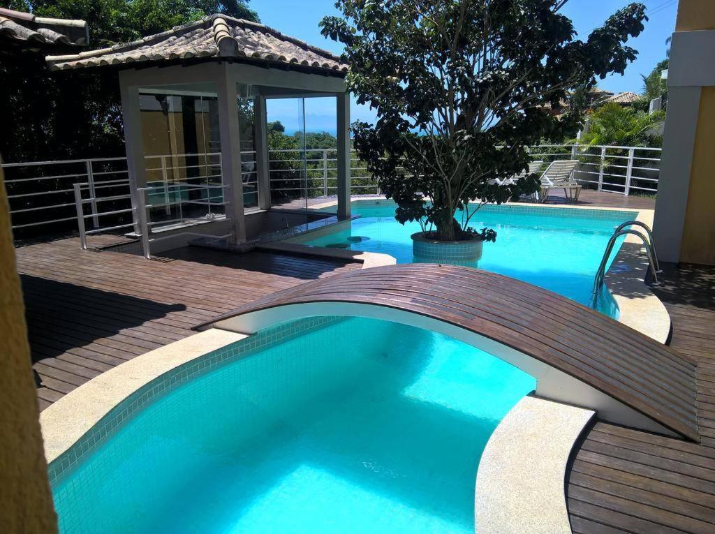 Casa 6 Suites Geriba Buzios C Piscina Extérieur photo